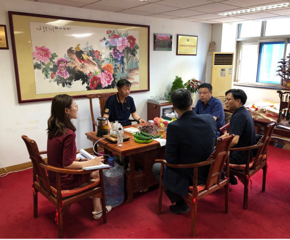 韓國(guó)GRS公司中國(guó)全權(quán)代表全文先生協(xié)韓豐珍公司CEO、會(huì)長(zhǎng)到訪岳氏集團(tuán)